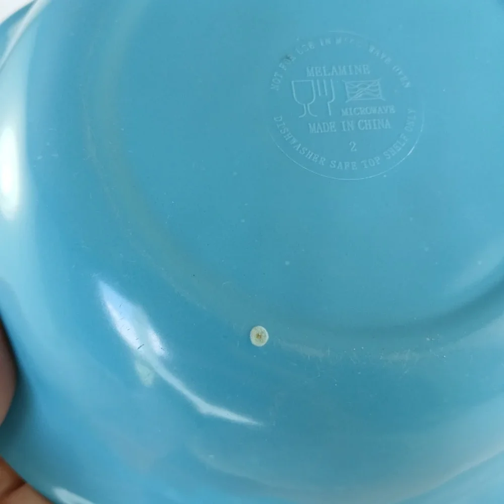 Melamine Bowls Turquoise Yellow Red Blue Assorted‎ Floral 8